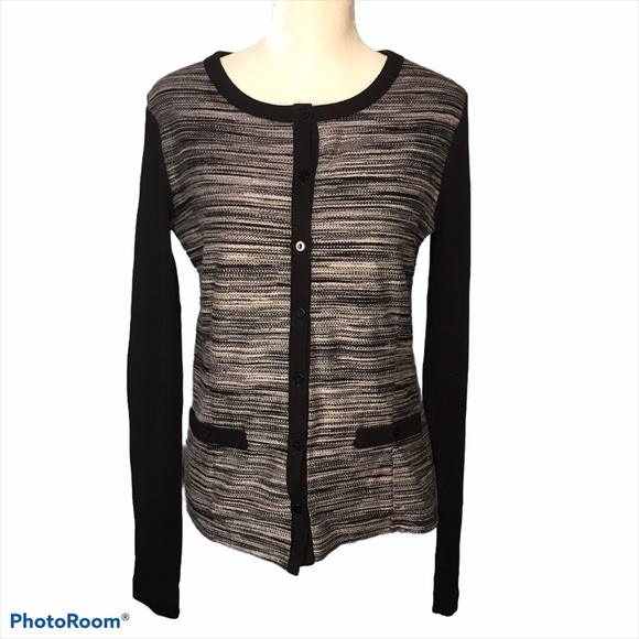 Three Dots Sweaters - Three dots button front cardigan